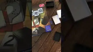 Playing Game Board with Kid- Davinci Code