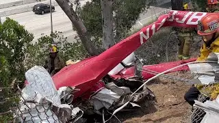 Pilot Killed in Plane Crash Near 210 Freeway | Los Angeles