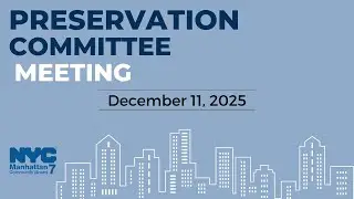 MCB7 Preservation Committee | December 11, 2025