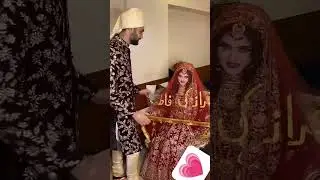 beautiful and gorgeous bride make up look || nikkah video || muslim bride 🔥❤️#shorts #shortsfeed