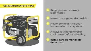 Generator Safety Tips