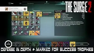 The Surge 2 - Defense in Depth + Marked for Success Trophies