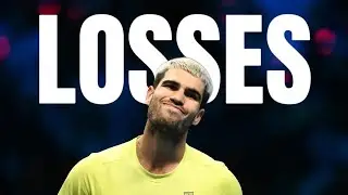 5 times Alcaraz lost (not to Sinner) in 2025