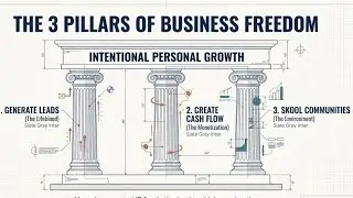 The 3 Pillars of Business Freedom 💪. Do You Create Demand First ?
