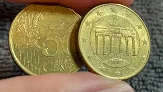 2002 Germany 50 Euro Cent Coin &bull;&nbsp;Values, Information, Mintage, History, and More