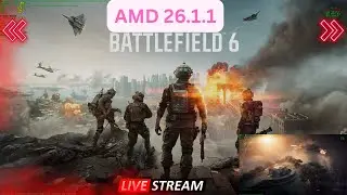 Battlefiled 6 Gameplay 4k 9060 xt 16 gb AMD 26.1.1 new software update
