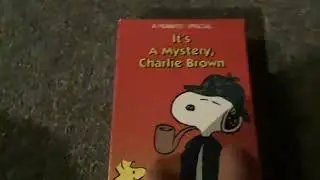 It&rsquo;s A Mystery Charlie Brown 1996 VHS: Review 