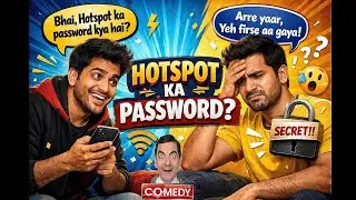 &ldquo;Hotspot Nahi, NASA Ka System Laga Diya 😂&rdquo; HotspotFail #HotspotComedy #FunnyVideo  #ComedyVideo