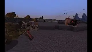 Dinosaur Combat Experiment. (Minecraft: Epic Fight + Weapons of Miracles / Alex's Caves + Dawn Era)
