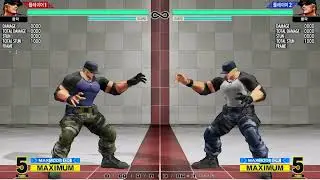 kof xv Clark HP gatling(214C) mixup