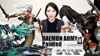 PAINTED: Daemon Army by ThirdEyeNuke Studio