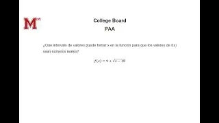 C&oacute;mo Resolver Problemas Tipo College Board | Explicaci&oacute;n Paso a Paso