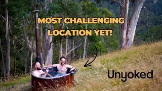 Hillside Hot Tub Install?!  | Unyoked