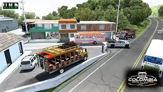Viajecito de Medell&iacute;n a Pe&ntilde;alisa :D / ATS Colombia / Chiva de transporte, no rumbera (Marinilla)