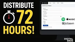 Distribute Your Music in 72 Hours! | Digital Bros Dashboard #DigitalBros #flstudiohubtips