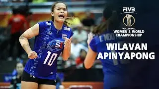 BEST Spikes Wilavan Apinyapong (วิลาวัณย์ อภิญญาพงศ์) | Thailand Volleyball World Championship 2018