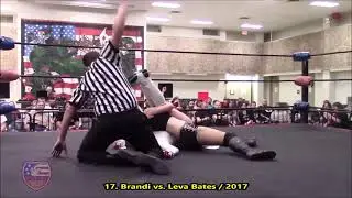 Brandi Lauren / Ava Storie - All Neckbreakers, Cutters & Heel Kicks - 2024 Moves