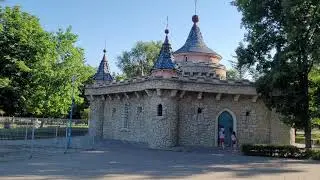 A castle inside a park? Parcul copiilor Timisoara 4k