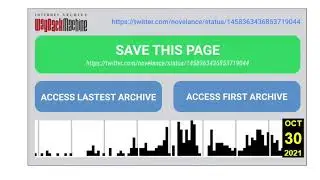 Wayback Machine: Browser Extension