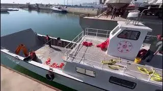 15m Aluminum Landing Craft with Twin OXE Diesel Outboards &ndash; Reliable Cargo & Passenger Transport