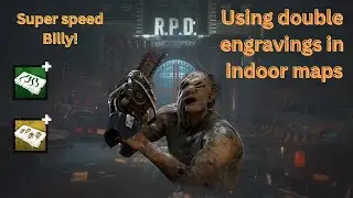 Double Engravings Hillbilly in terrible indoor maps, Midwich and RPD - DBD