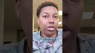 30 days a year of paid vacation by being in the MILITARY! #navy #pleasesubscribe #shorts