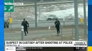 Carjacking suspect arrested near I-380 corridor, accused of shooting at police