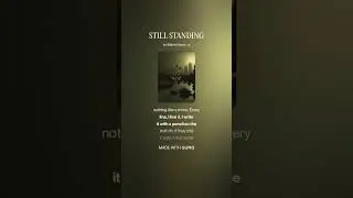 STILL STANDING 10 #rap #reggae #fusion #music #newmusic #aimusic #aighosttracks (Lyrics Video)
