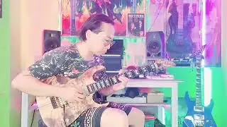 Testing Dimarzio Velorum Steve Vai signature humbecker pickup set.