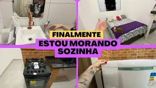 ESTOU INDO MORAR SOZINHA - GRAVEI TODA A MUDANÇA 🤩🤗