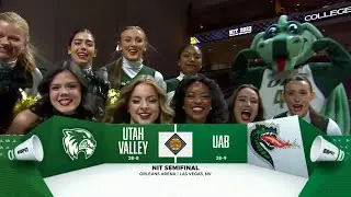 NCAAM 2023 NIT Semifinal - Utah Valley vs UAB