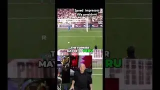 Speed impresses fifa president
