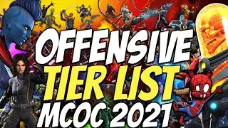 MCOC Tier List 2021 | Best Champions In Marvel Contest Of Champions | March 2021