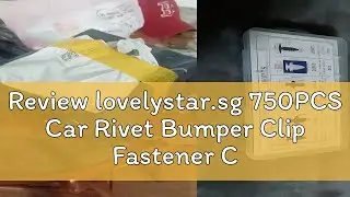 Review lovelystar.sg 750PCS Car Rivet Bumper Clip Fastener Clip Expansion Screw Clip Door Trim Pane