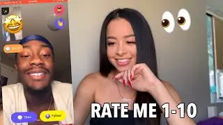 ASKING RANDOM GUYS TO RATE ME 1-10 👀 | MONKEY APP 🐵