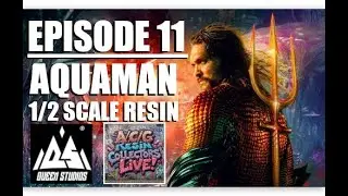 EPISODE 11🔥LIVE: Queen Studios Aquaman 1/2 Scale Statue UNBOXING & First Look! (DC Collectible)