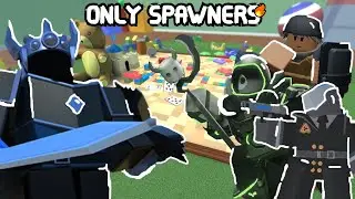 las Tropas de spawn pueden fallen mode? / Only Units Spawners 🚗/ TDS