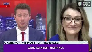 WRN policing lead Cathy Larkman on GB News discussing rising offences in UK Crime Hotspots