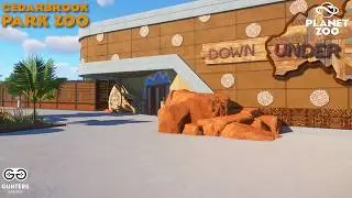 Building an Australian House for the Wombat | Cedarbrook Park Zoo | Planet Zoo Franchise Mode