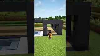 Tuto Minecraft maison moderne #pourtoi #tutorial #minecraft #tutoriel