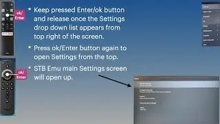 STEP 2  - Seting up a Profile in STB Emu
