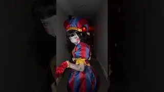 Cosplaying pomni with @kaiamillerx as possessed Pomni!! #theamazingdigitalcircus #TADC #pomni