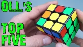 My Top 5 Favorite OLL Algorithms | Tutorial
