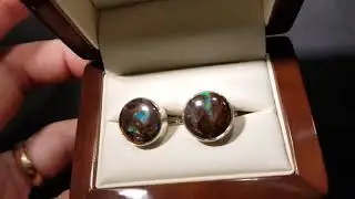 Jewellery of Opal Cufflinks