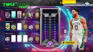 NBA 2K22 Triple Threat Gameplay | Ascension Reward First Try?