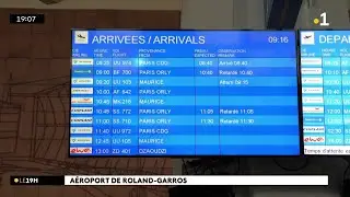 Jour de grands retours et de grands départs ce dimanche à l’aéroport Roland Garros
