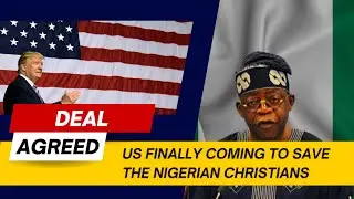 Nigeria US security deal : US finally coming to save the Nigerian christians. 