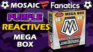 Fanatics Version: 2022 Panini Mosaic World Cup Road to Qatar Soccer Mega Box Review