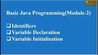 Basic Java Programming(Module-2)