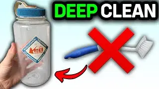 How To Clean Plastic Water Bottle Without Brush (DEEP CLEAN FAST)